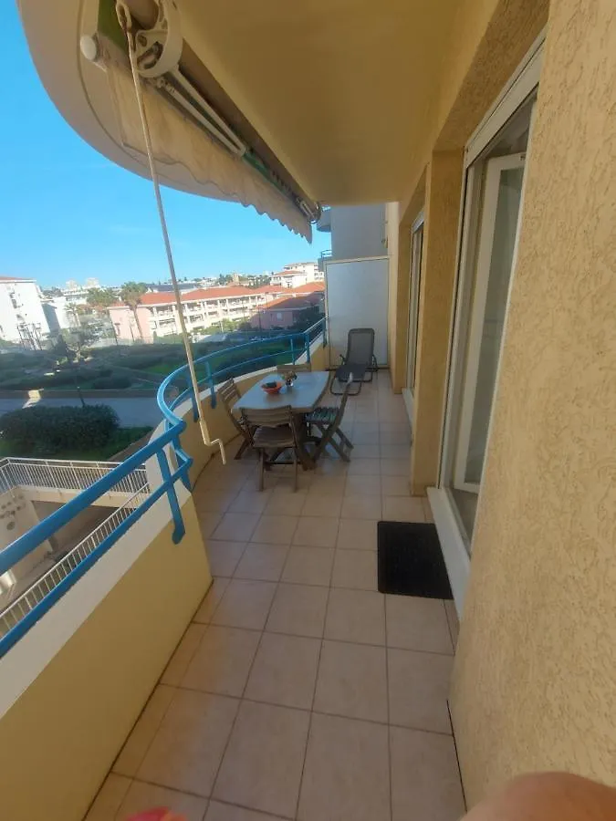 Appartement Antibes Juan Les Pins Piscine Et Mer A 200M Lägenhet